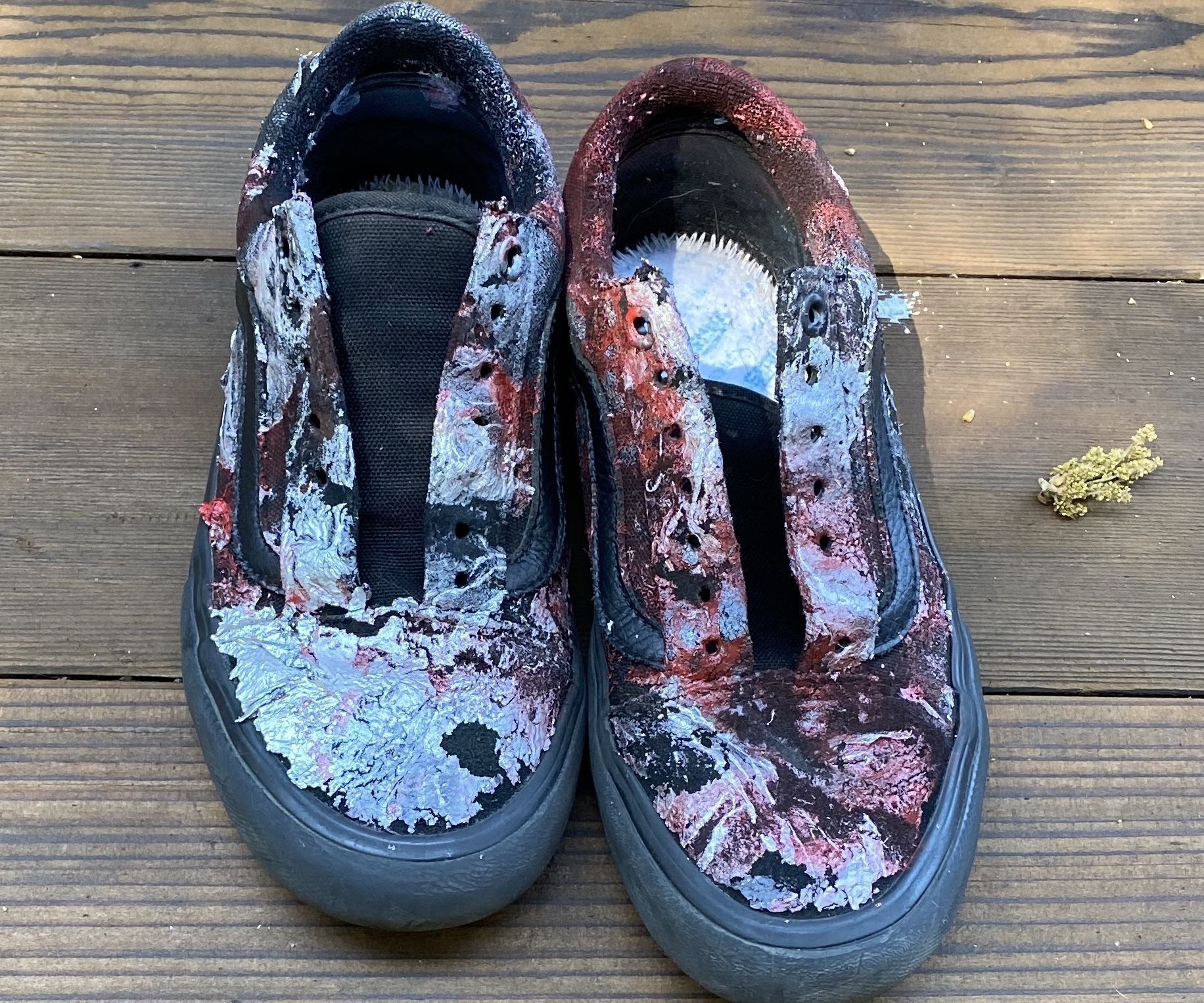 DIY guide for Hydro Dipping Shoes with step-by-step instructions