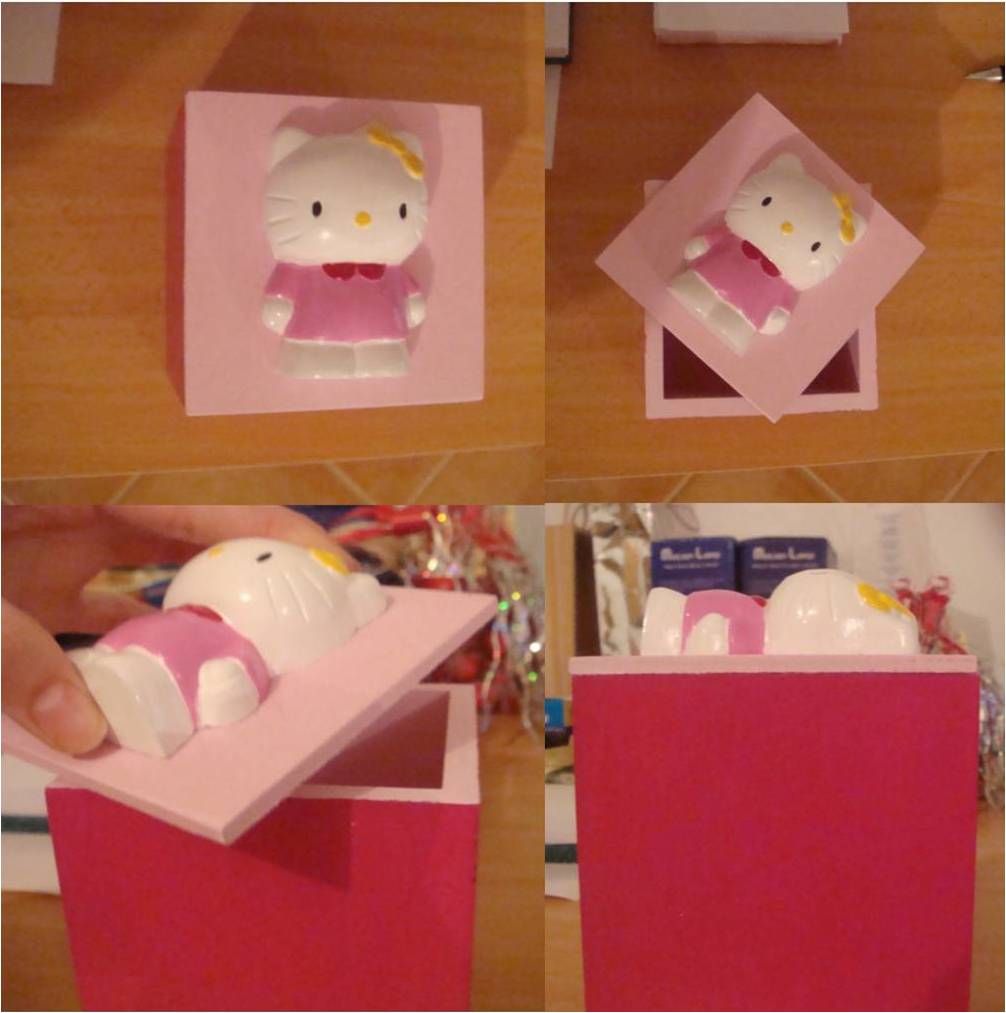 DIY guide for Hello Kitty Box with step-by-step instructions