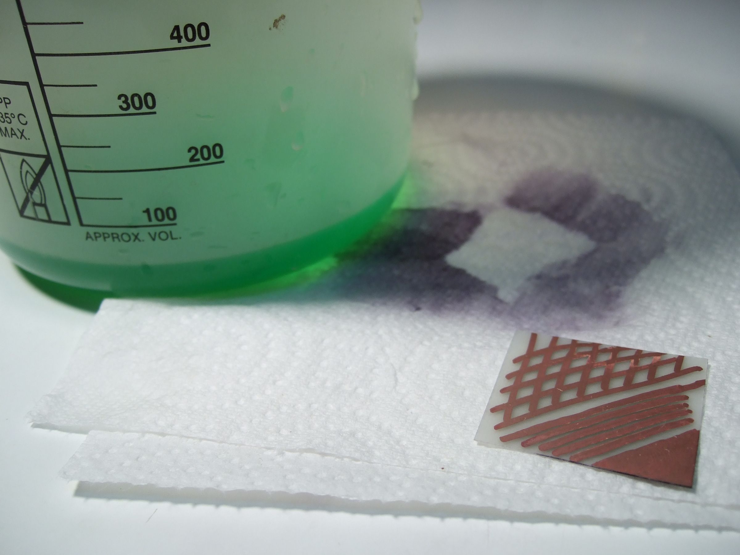 Stop Using Ferric Chloride Etchant! (A Better Etching Solution.) 6