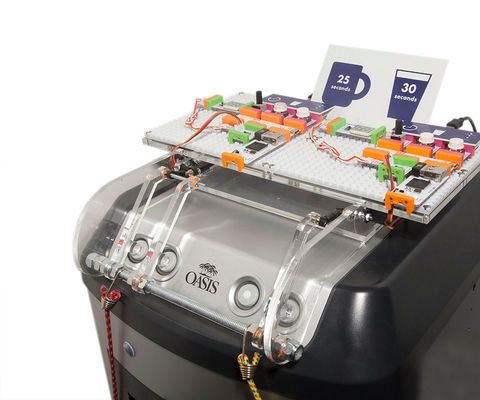 littlebits data collecting water cooler [quantified thirst] DIY Project DIY Project Image