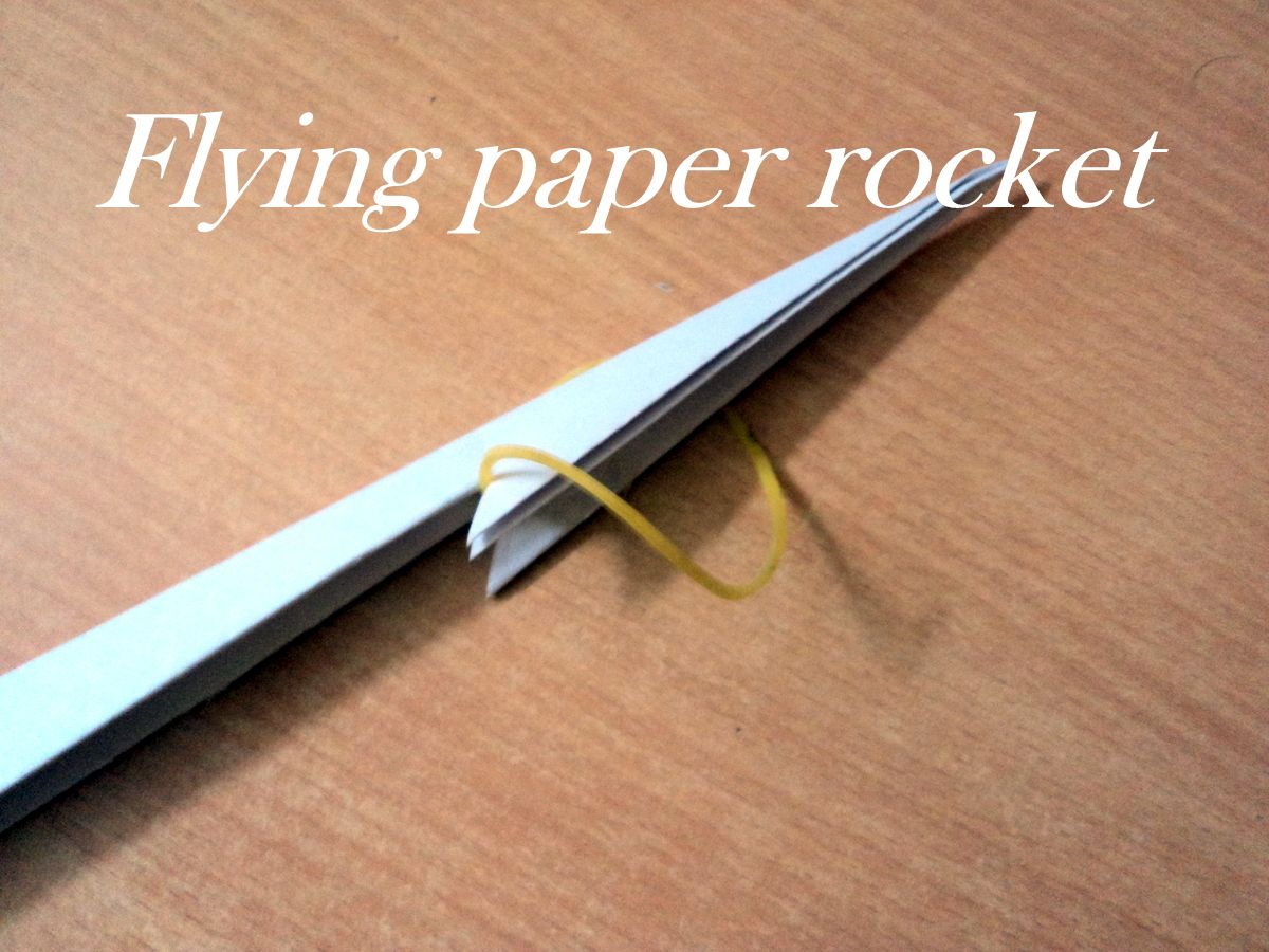 Flying Paper Rocket in 9 Easy Steps : 9 Steps (with Pictures ...