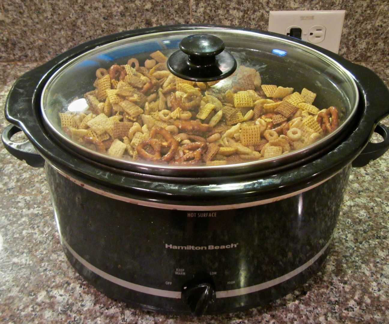 Crockpot Chex Mix