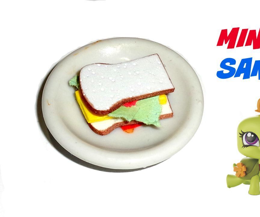 miniature sandwich (doll craft) DIY Project DIY Project Image
