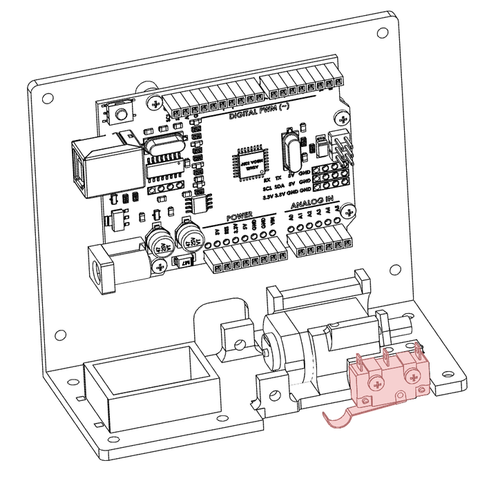 Install Microswitch