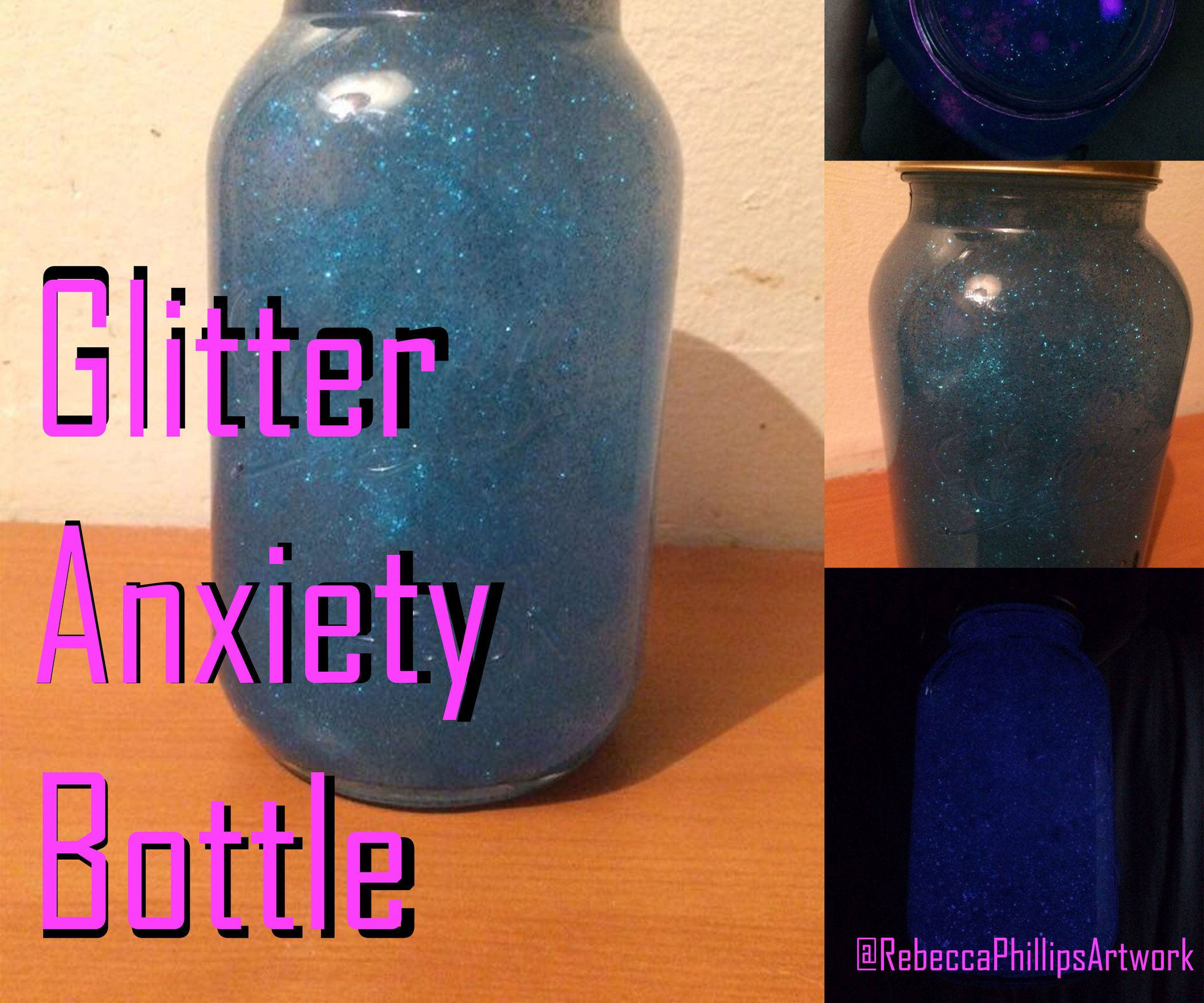 Glitter Anxiety Mason Jar 4 Steps (with Pictures) Instructables