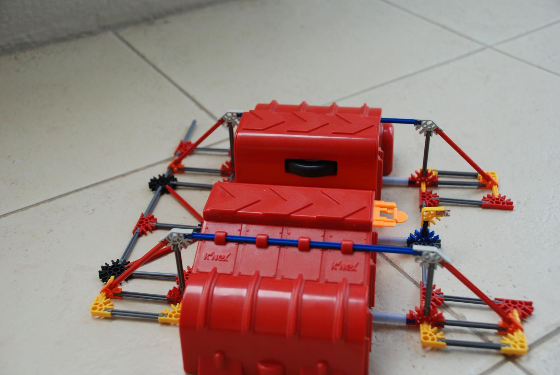 Full Throtle Knex Roller Coaster 14 Steps Instructables