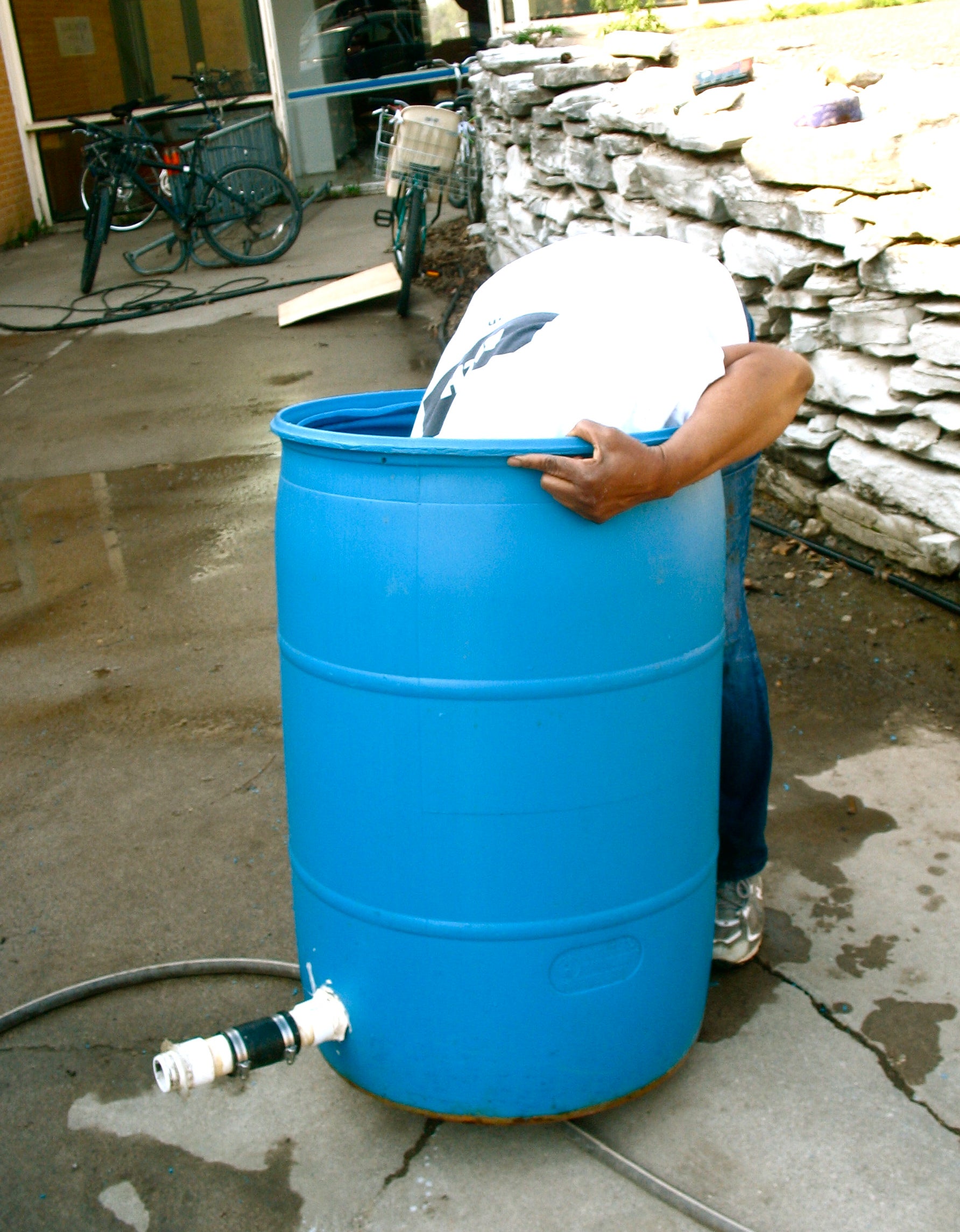 How to Make a Rain Barrel Water Catchment System (Better) 4 Steps