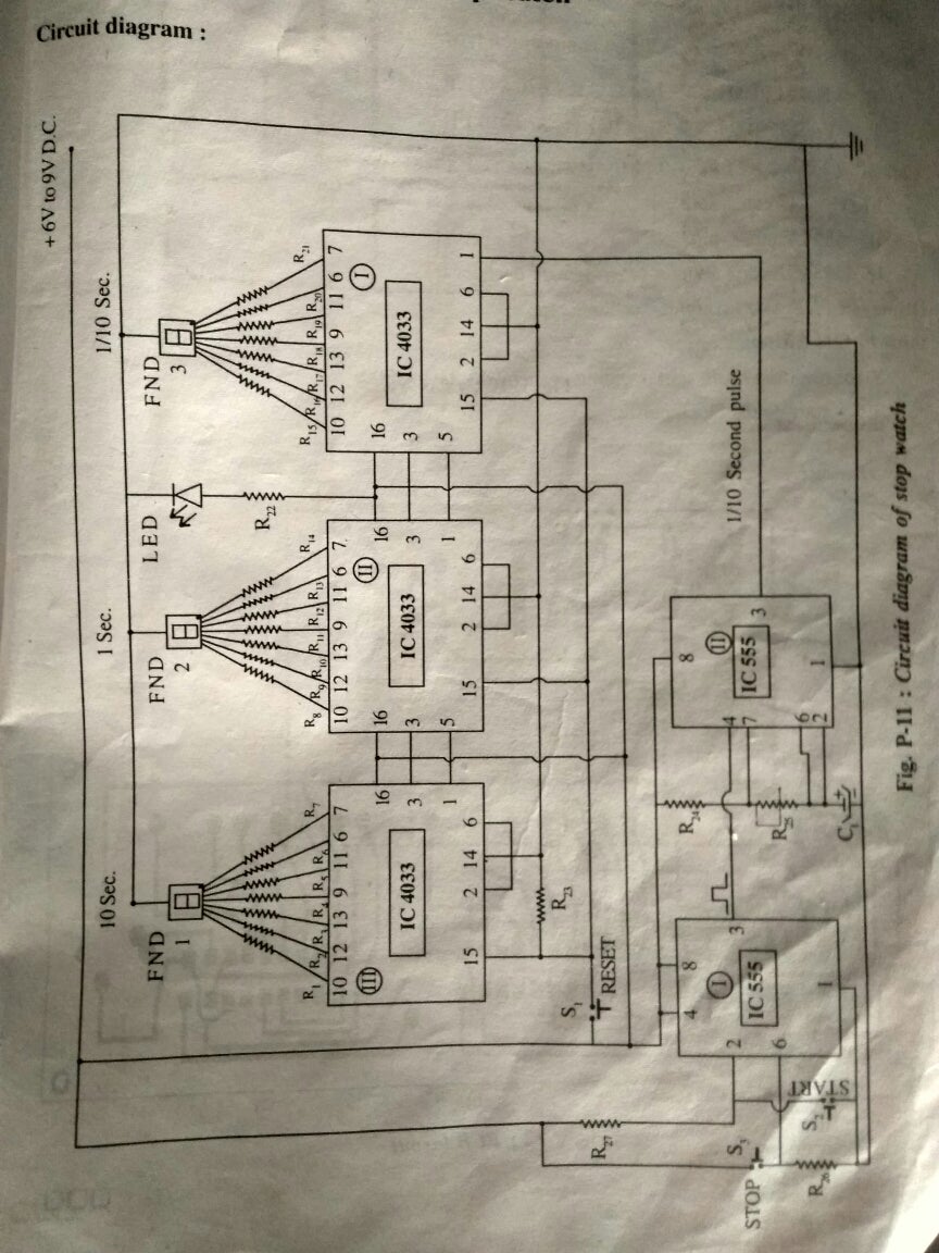 How to Make Digital Stopwatch Using 555 3 Steps Instructables