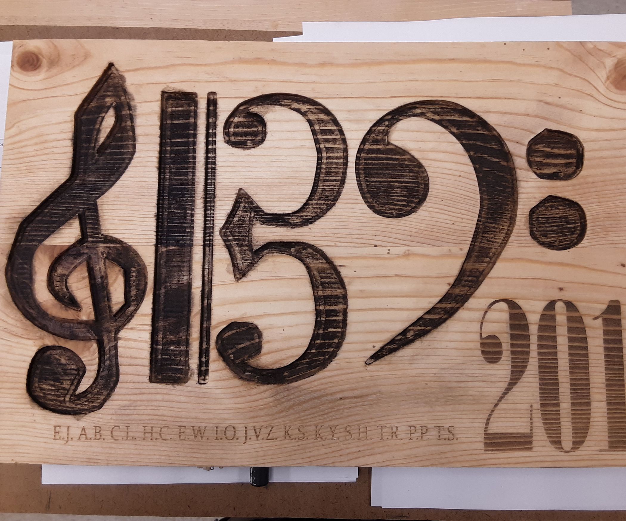 Music Plaque 6 Steps Instructables