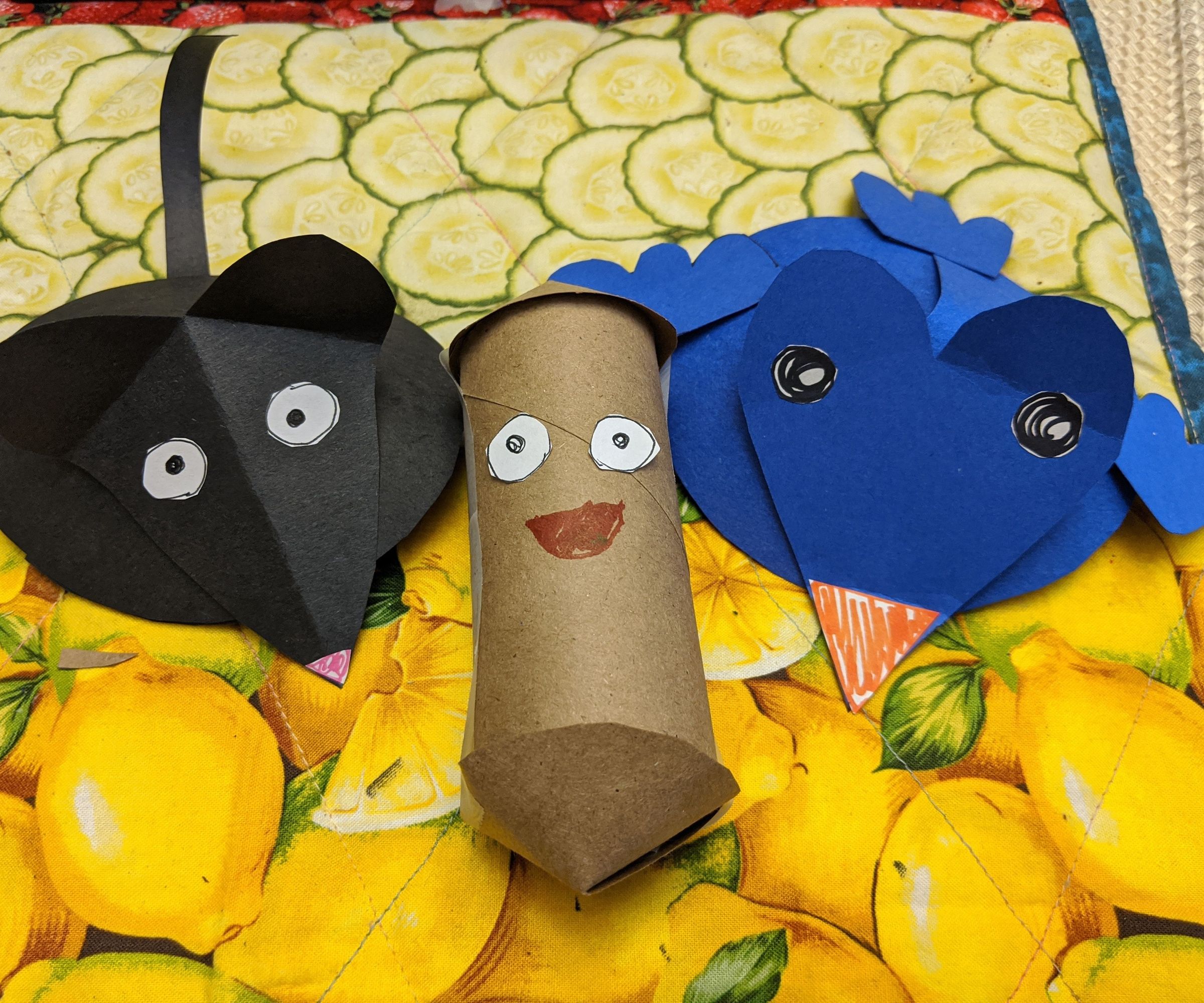 a bird, a mouse, and...a sausage? DIY Project DIY Project Image