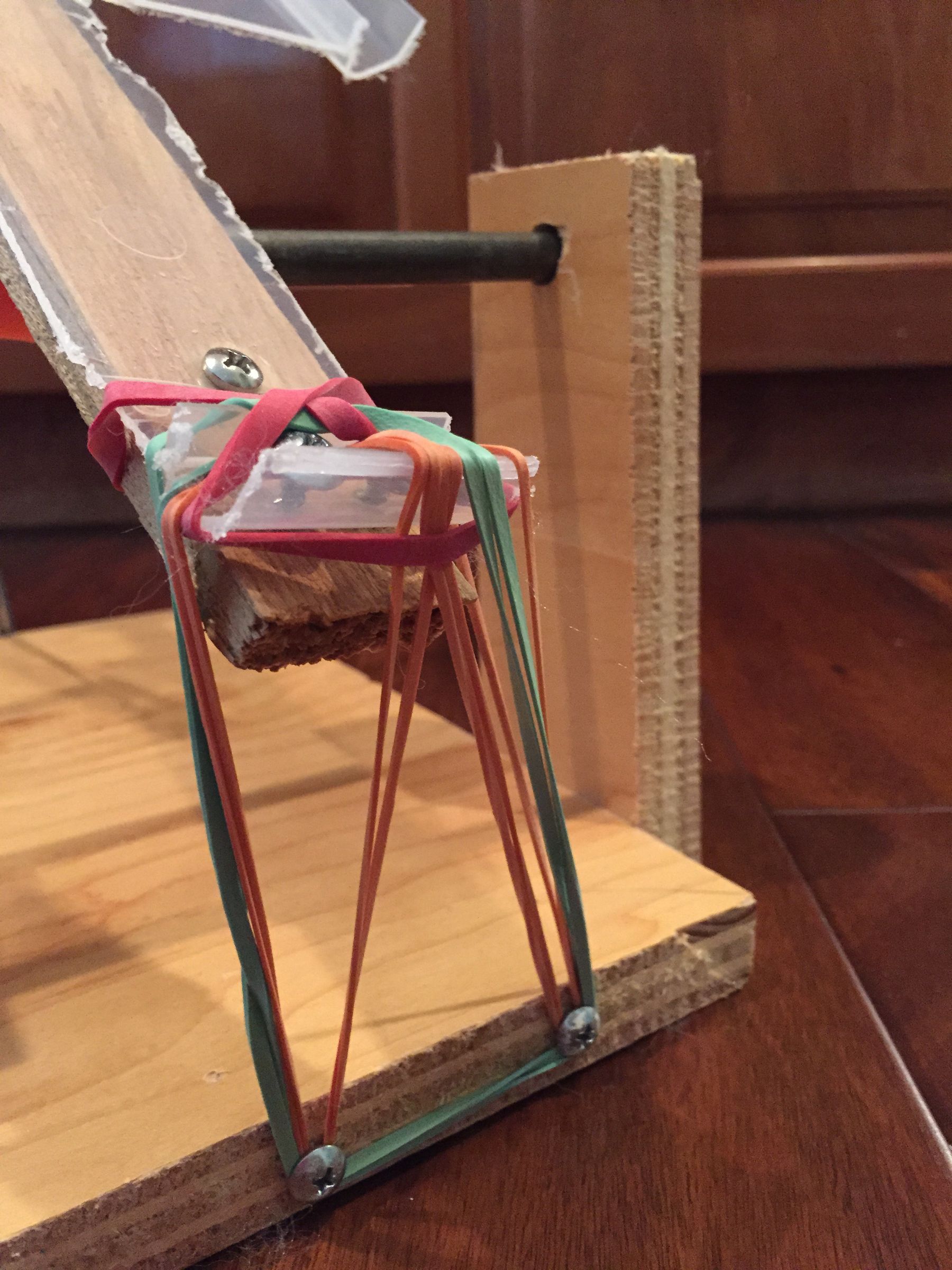 Rubber Band Challenge Dog Toy Catapult 5 Steps Instructables