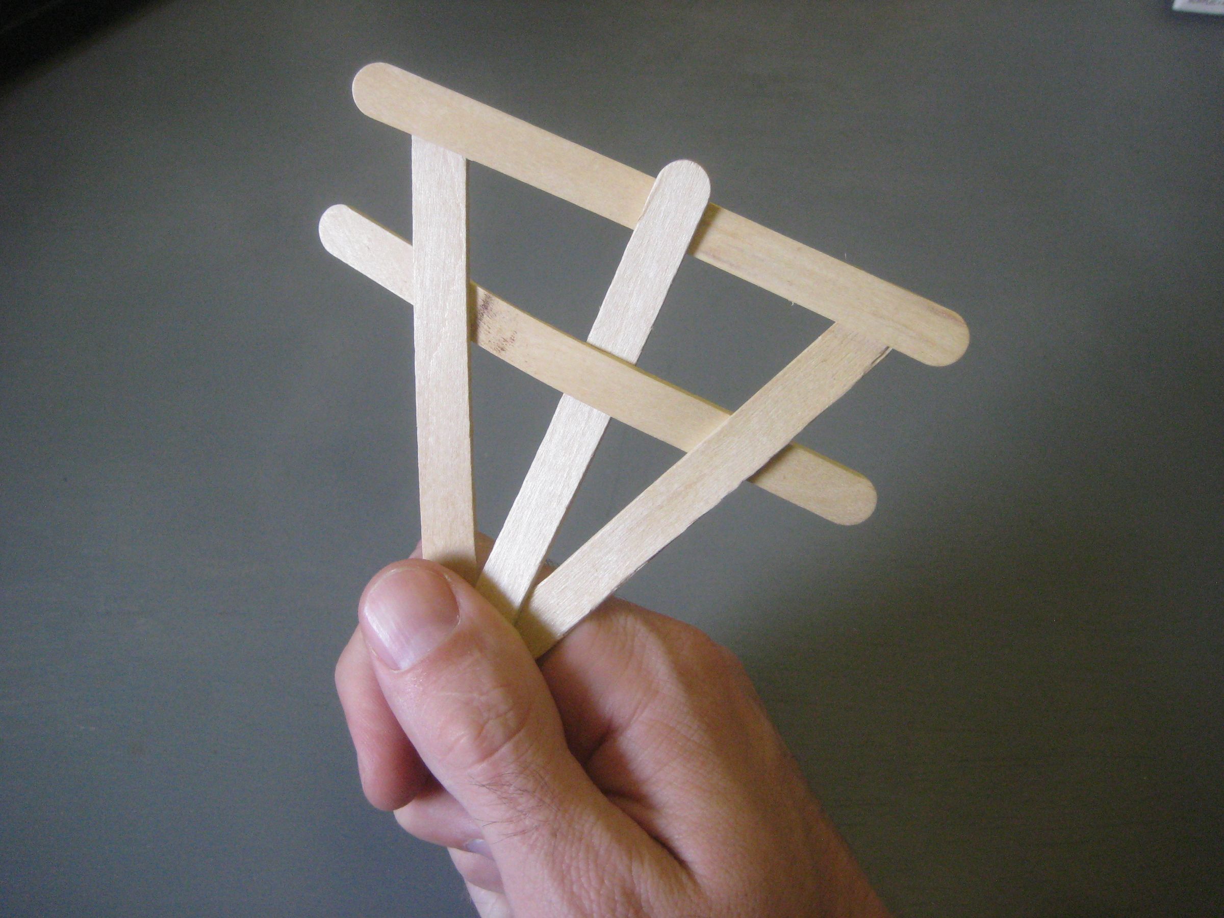 5 Second Exploding Popsicle Stick Frizbee 7 Steps (with Pictures