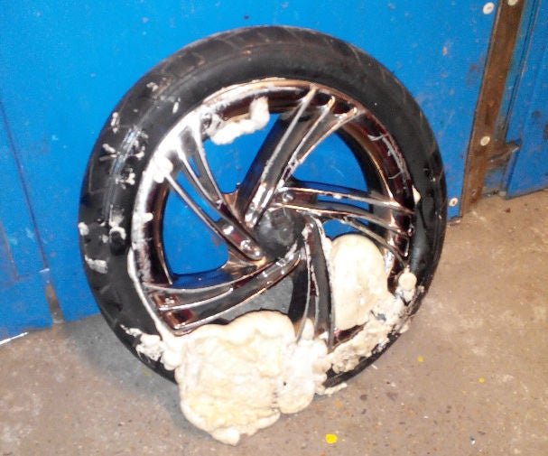 Pump Your Tires With Expanding Foam Instructables