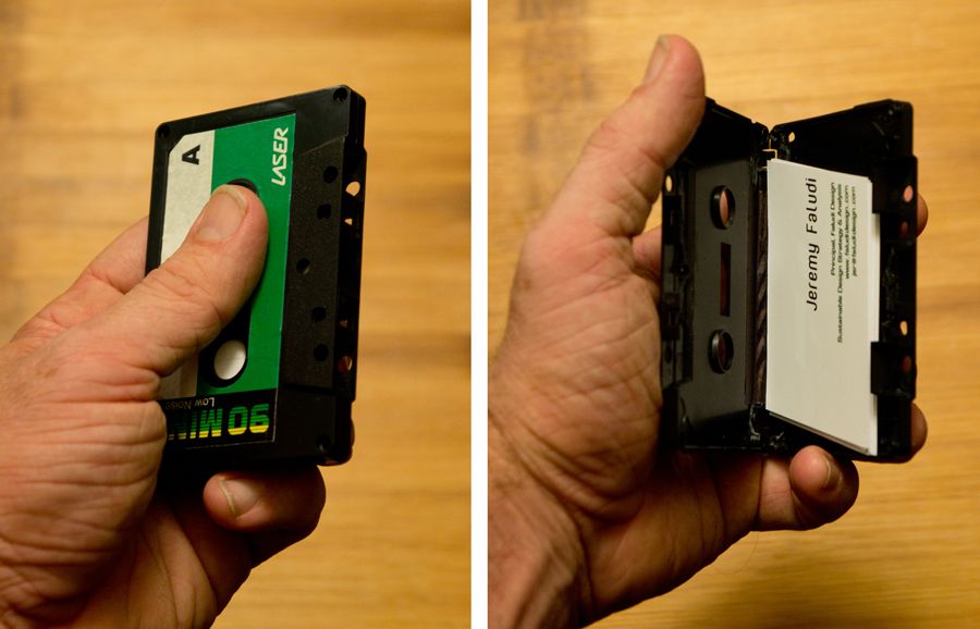 Cassette Tape Business Card Holder - Instructables Craft