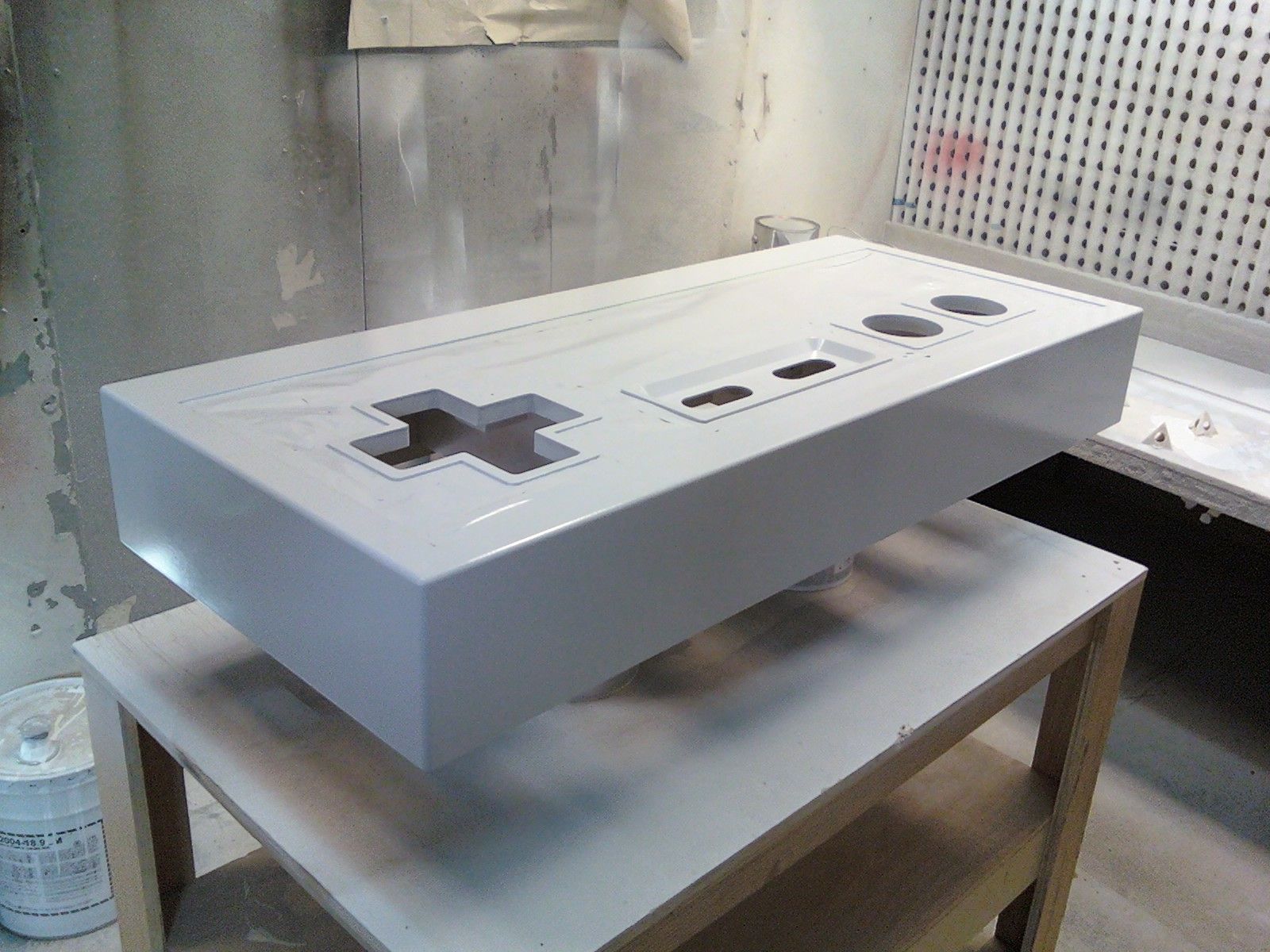 Functional Nintendo Controller Coffee Table 3 Steps (with Pictures