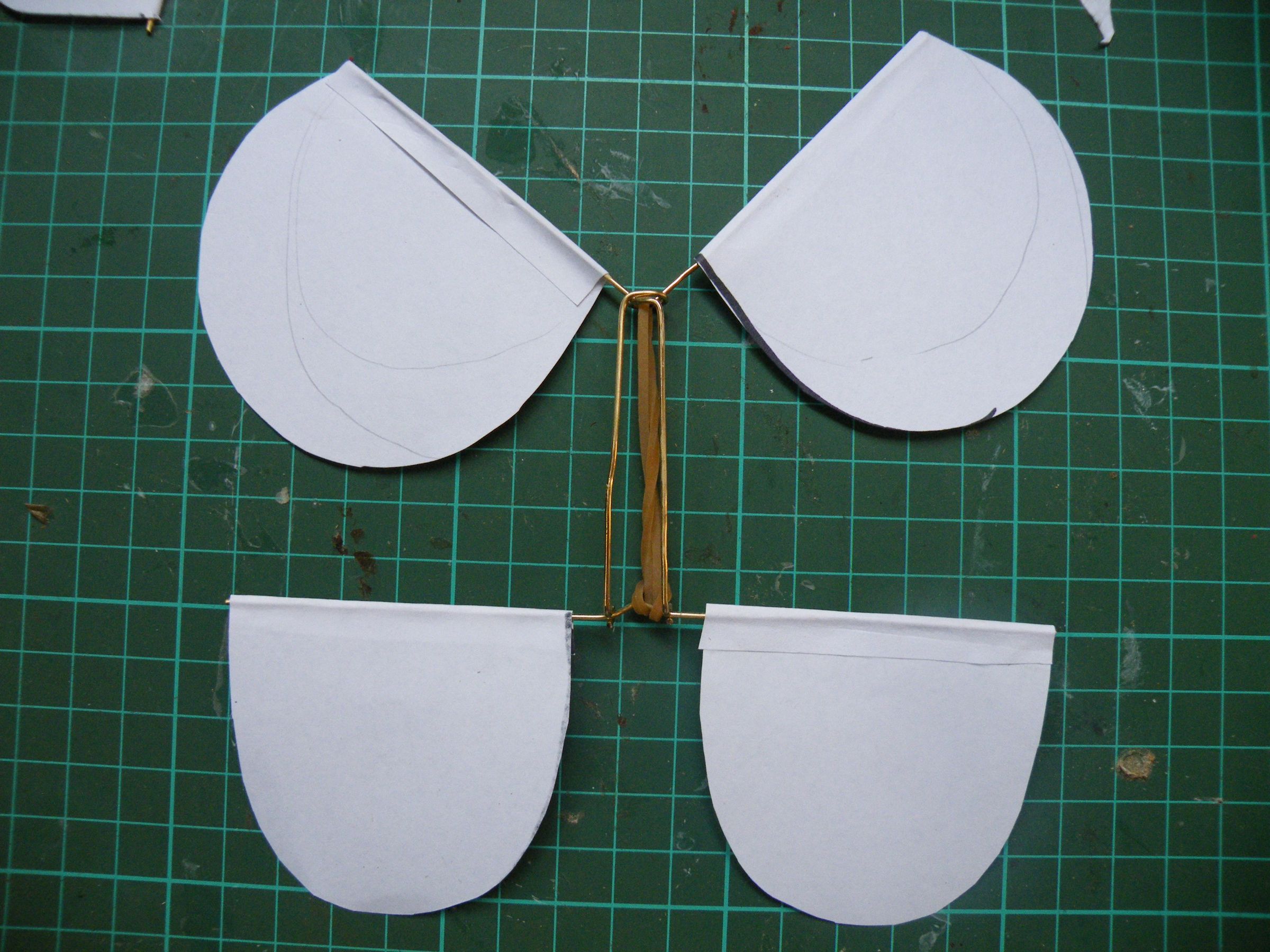 wind up butterfly diy