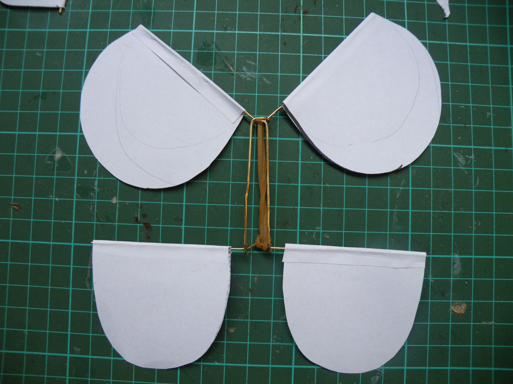 Rubberband Powered Butterfly 8 Steps (with Pictures) Instructables
