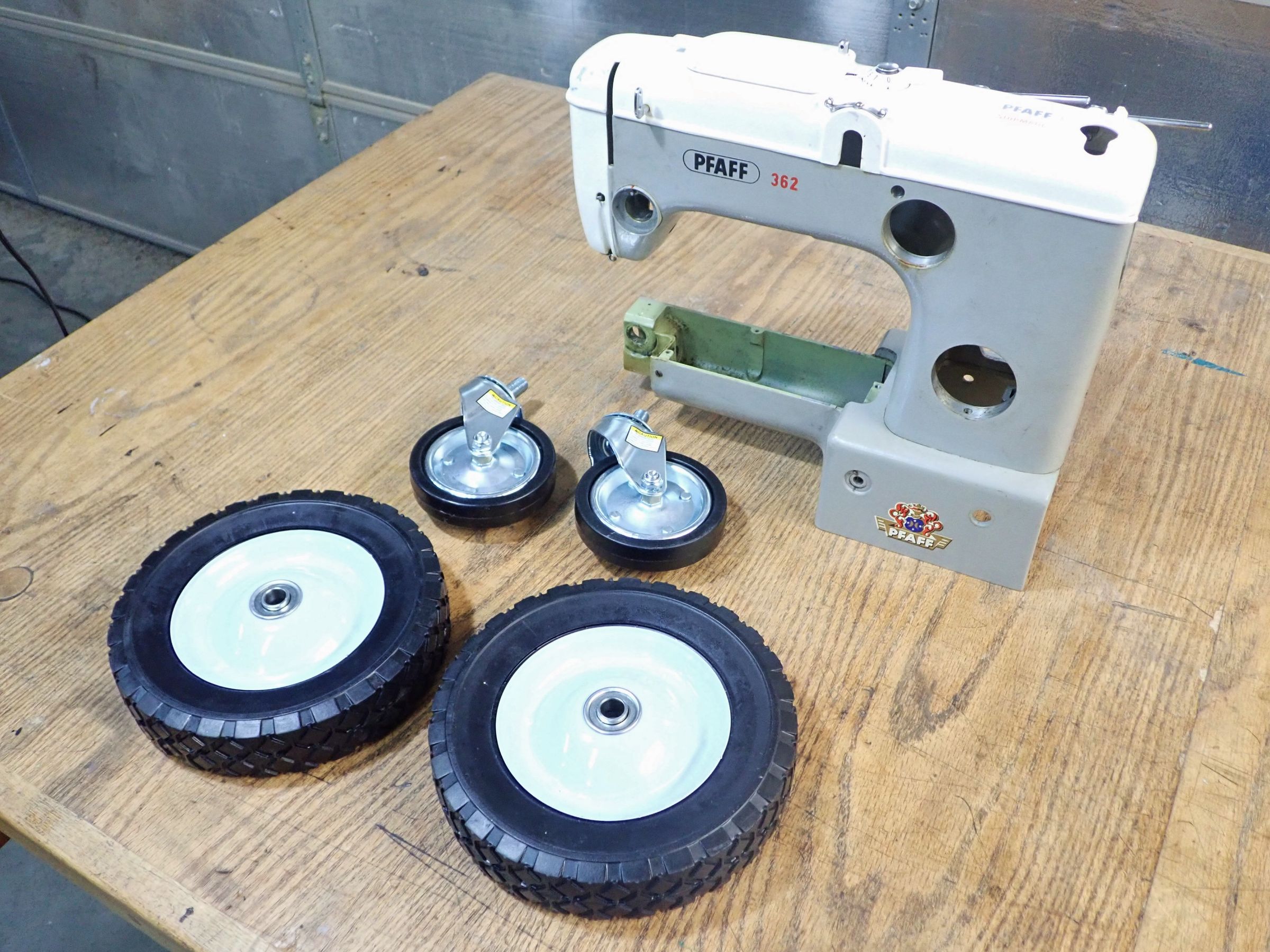 How to Make a Sewing Machine Tractor 21 Steps (with Pictures