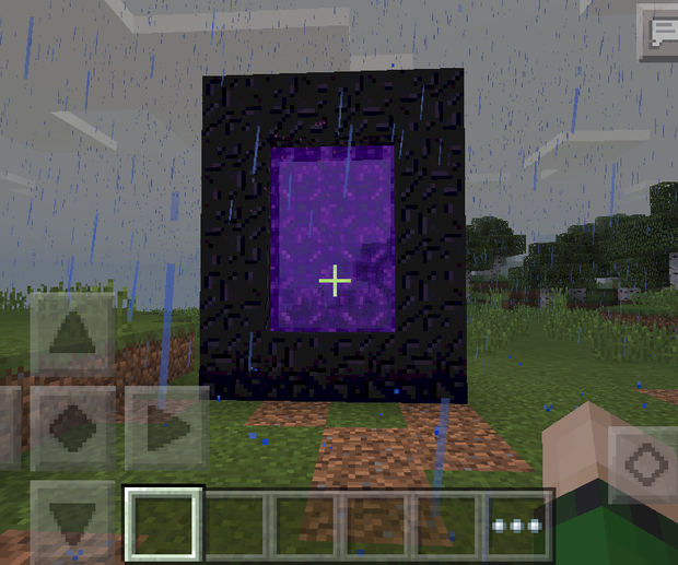 How To Make A Nether Portal In Minecraft 4 Steps With Pictures Instructables