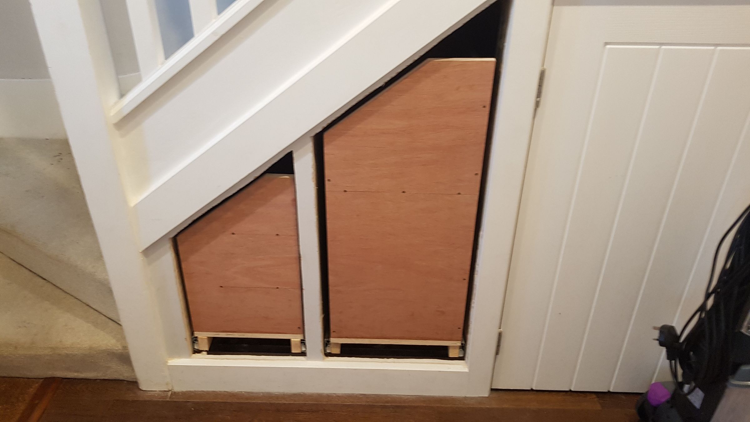 Under Stairs Hidden Storage Drawers 15 Steps (with Pictures