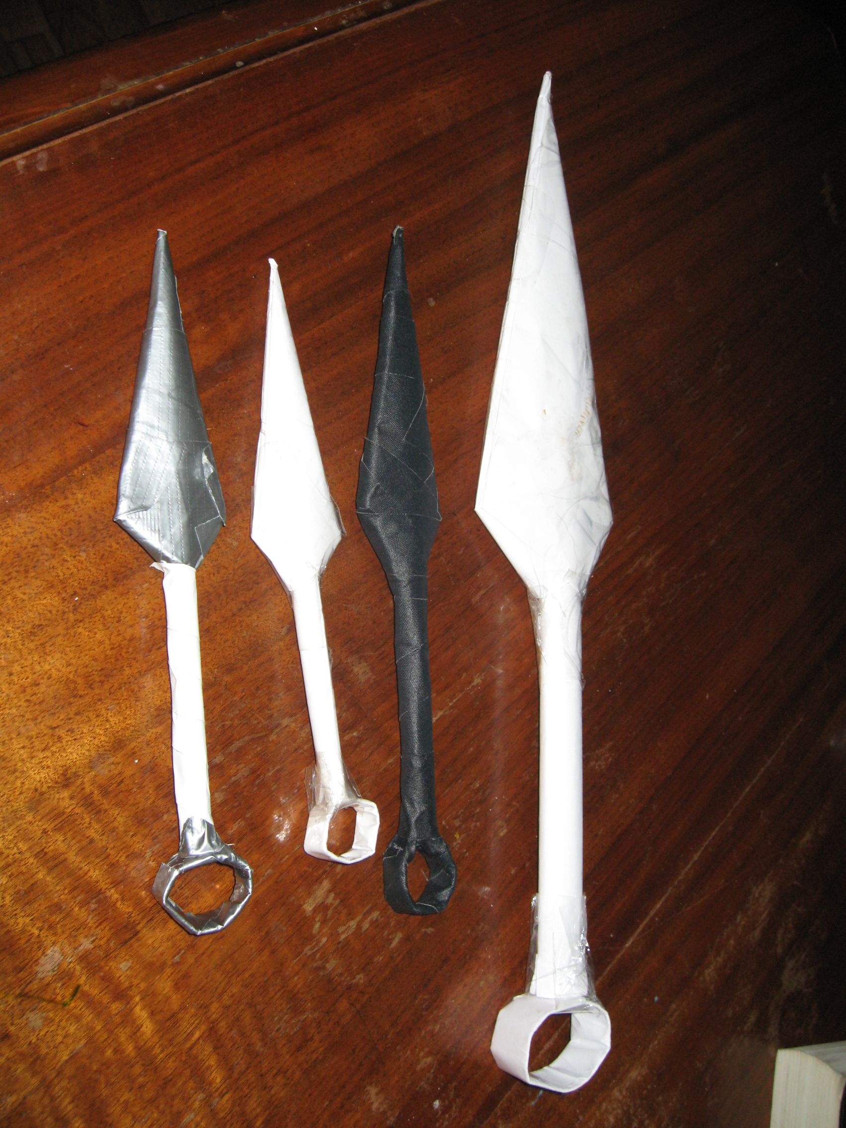 paper kunai knife naruto easy and cheap DIY Project DIY Project Image