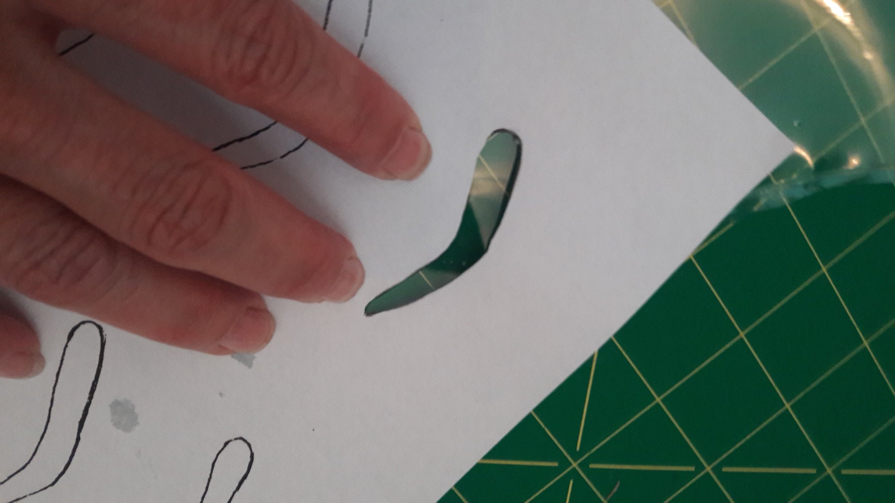 diy eyebrow stencils with printable template 6 steps instructables