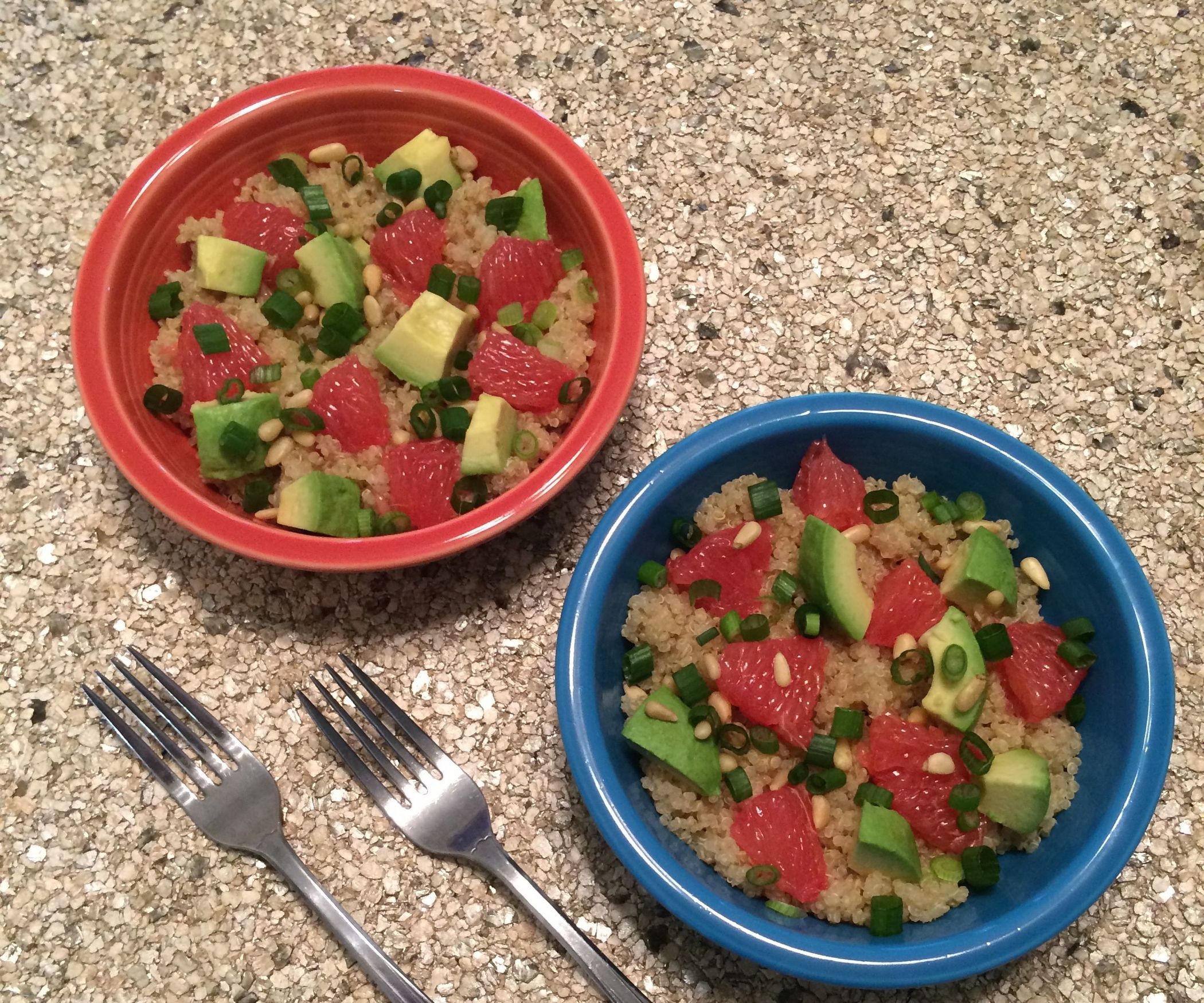 Warm Quinoa Avocado Citrus Salad 3 Steps (with Pictures) Instructables