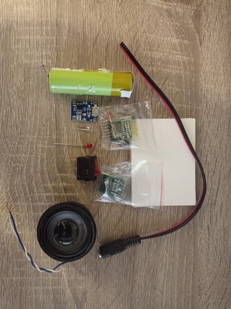 DIY Bluetooth Speaker : 12 Steps (with Pictures) Circuit Diagram