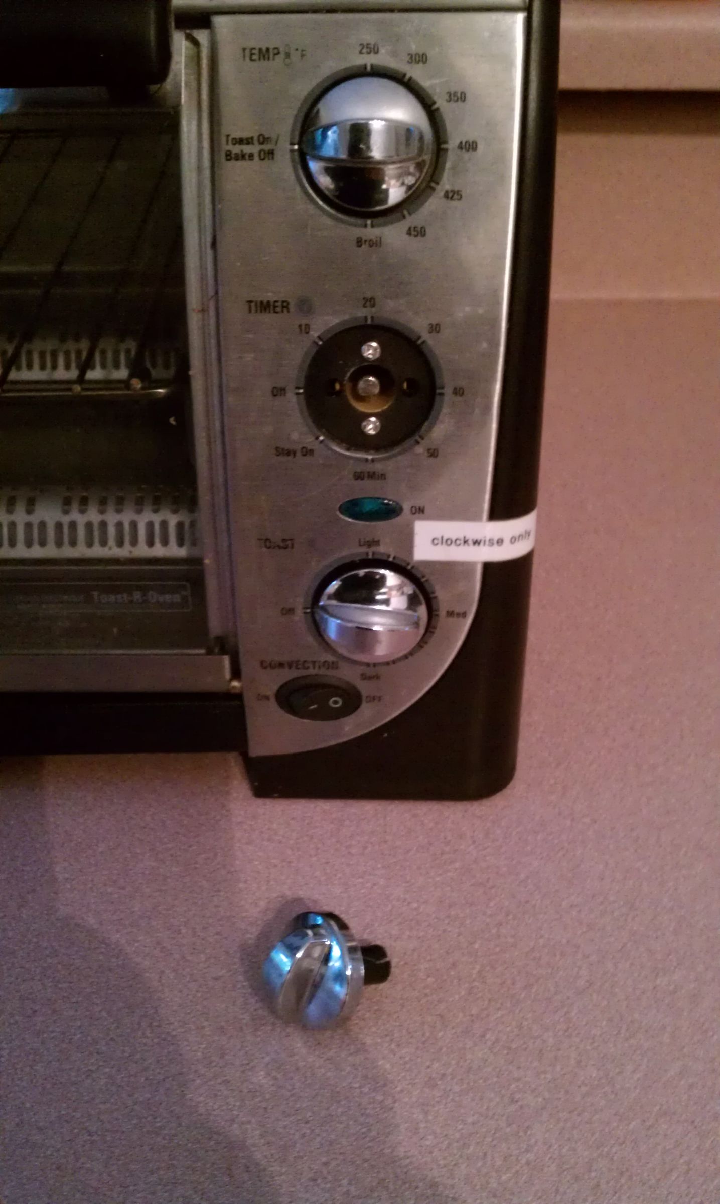 How to Fix a Broken Toaster Oven Knob 6 Steps (with Pictures