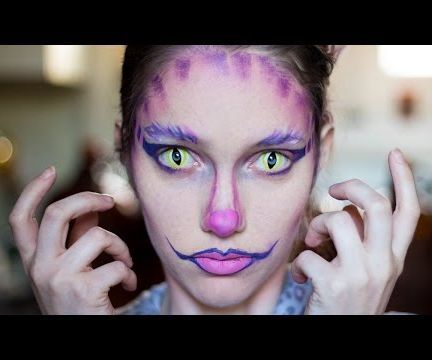 cheshire cat inspired makeup DIY Project DIY Project Image
