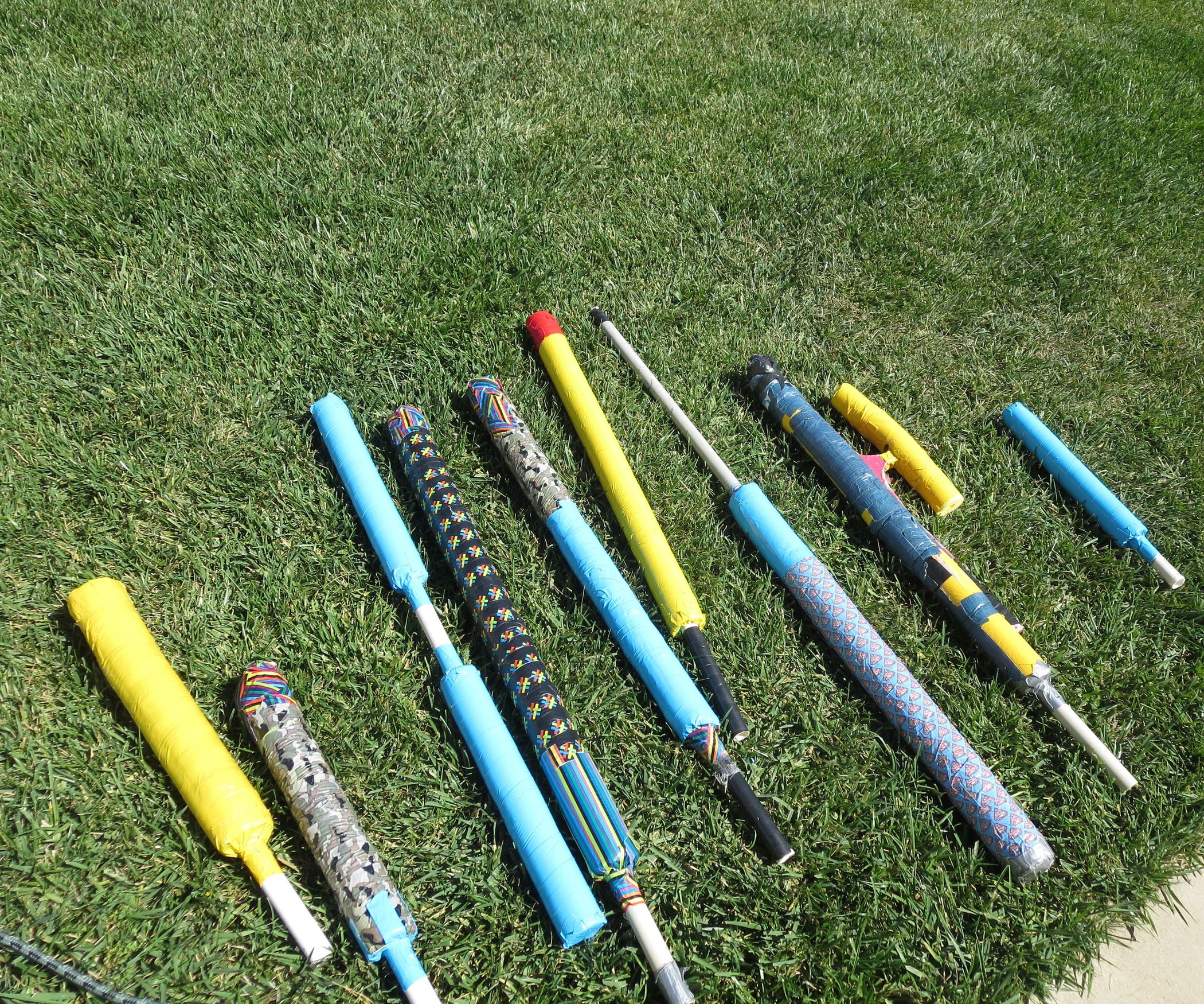 Jugger Weapons Remix 4 Steps Instructables