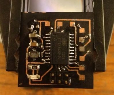 2-layer circuit boards using laser cutter / chemical etching DIY Project DIY Project Image