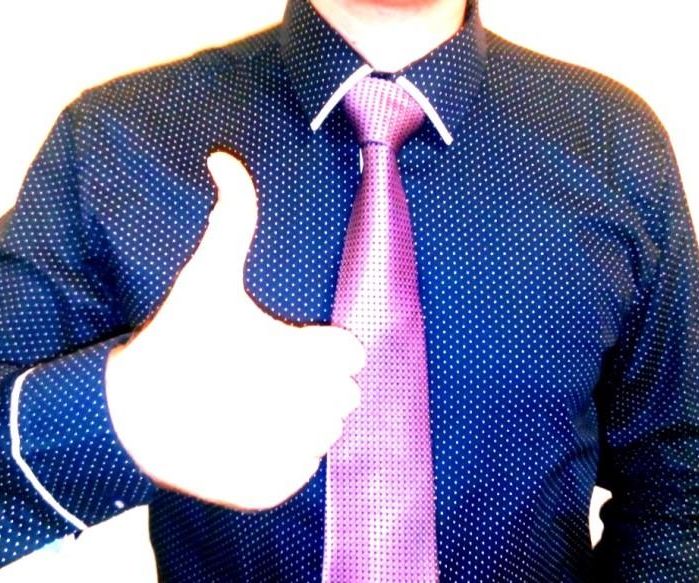 hep to tie a tie
