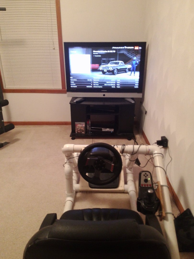 PVC Racing Simulator Pod 5 Steps (with Pictures) Instructables