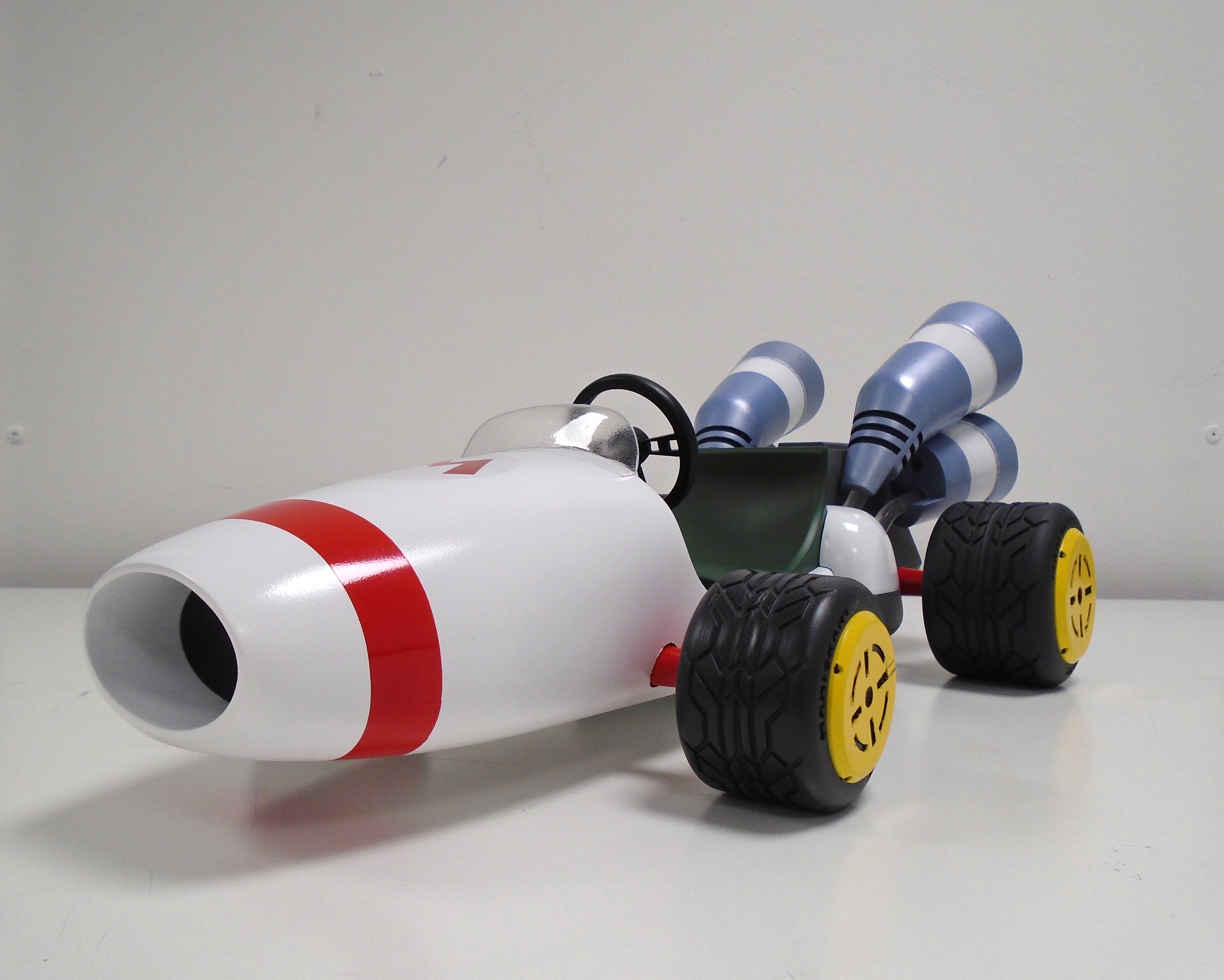 Mario Kart 8: B Dasher 1:6 Scale Model : 17 Steps (with Pictures ...