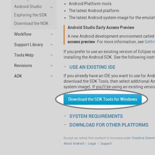 setup eclipse for android app development for mac