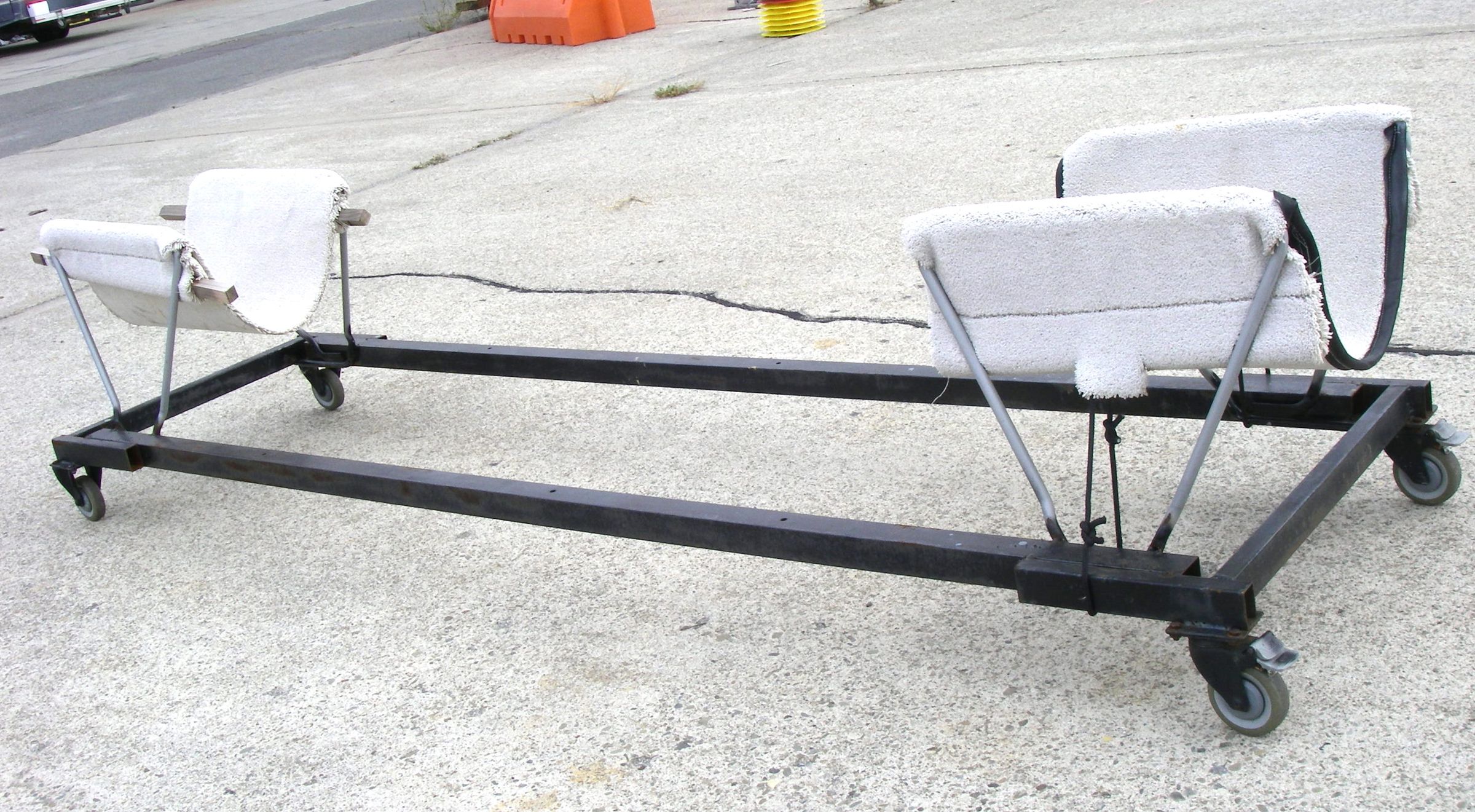 rolling boat cradle