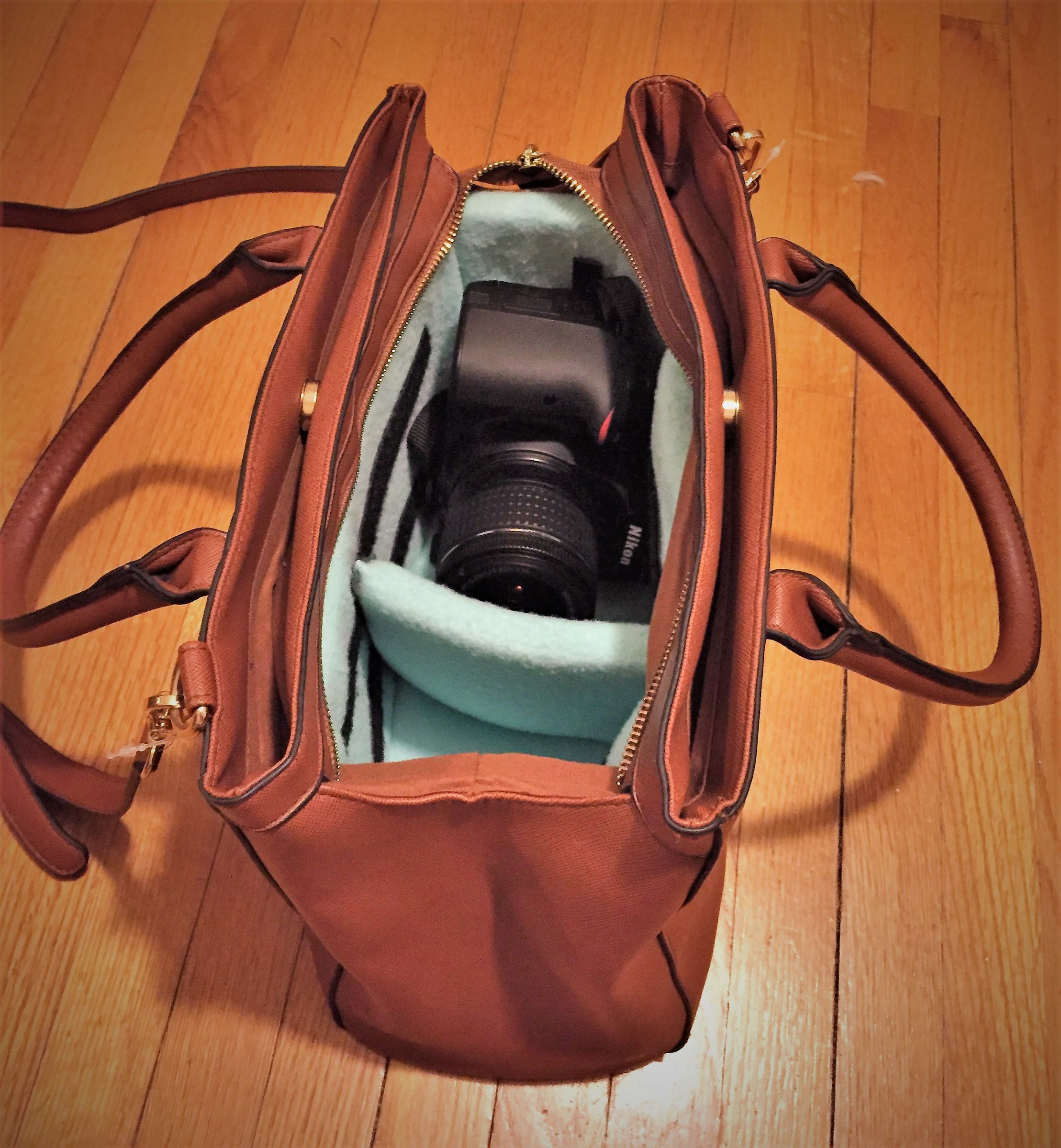 Turn Any Purse Into a Camera Bag 8 Steps (with Pictures) Instructables