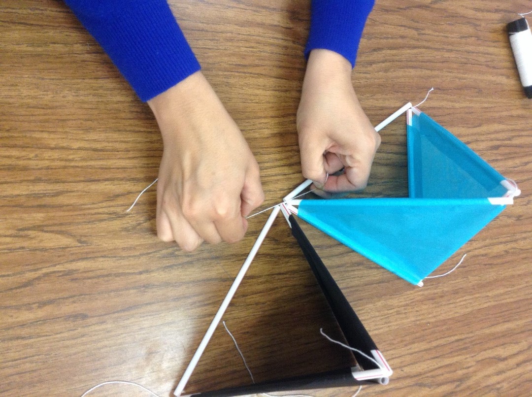 Tetrahedral Kite 13 Steps (with Pictures) Instructables