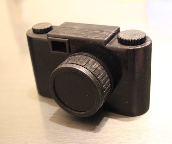 3d Printed Pinhole Camera