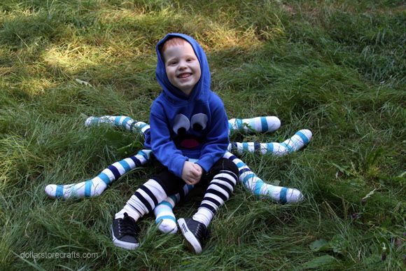 No-Sew Octopus Costume