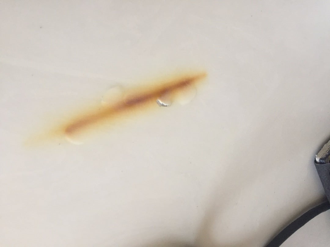 Bathroom Counter Burn Removed! (Without Removing the Countertop!) 5