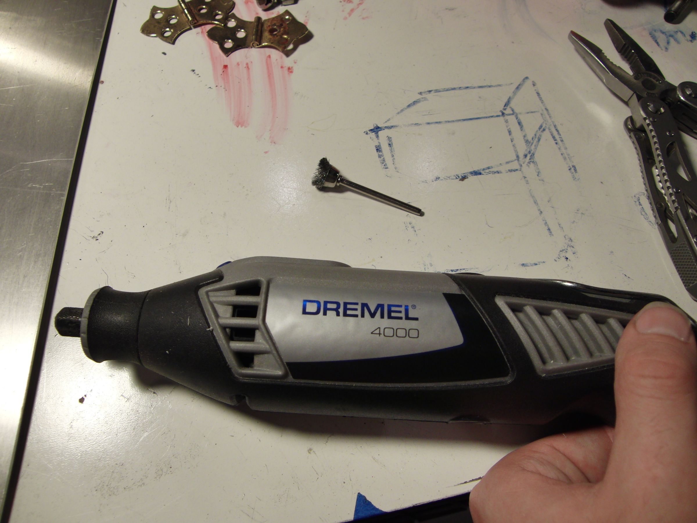 Dremel Rotary Tool and Wire Brushes 