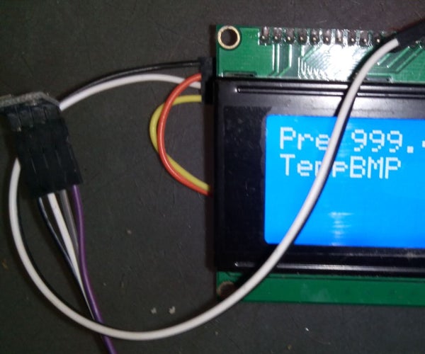 Using an I2C LCD on Attiny85
