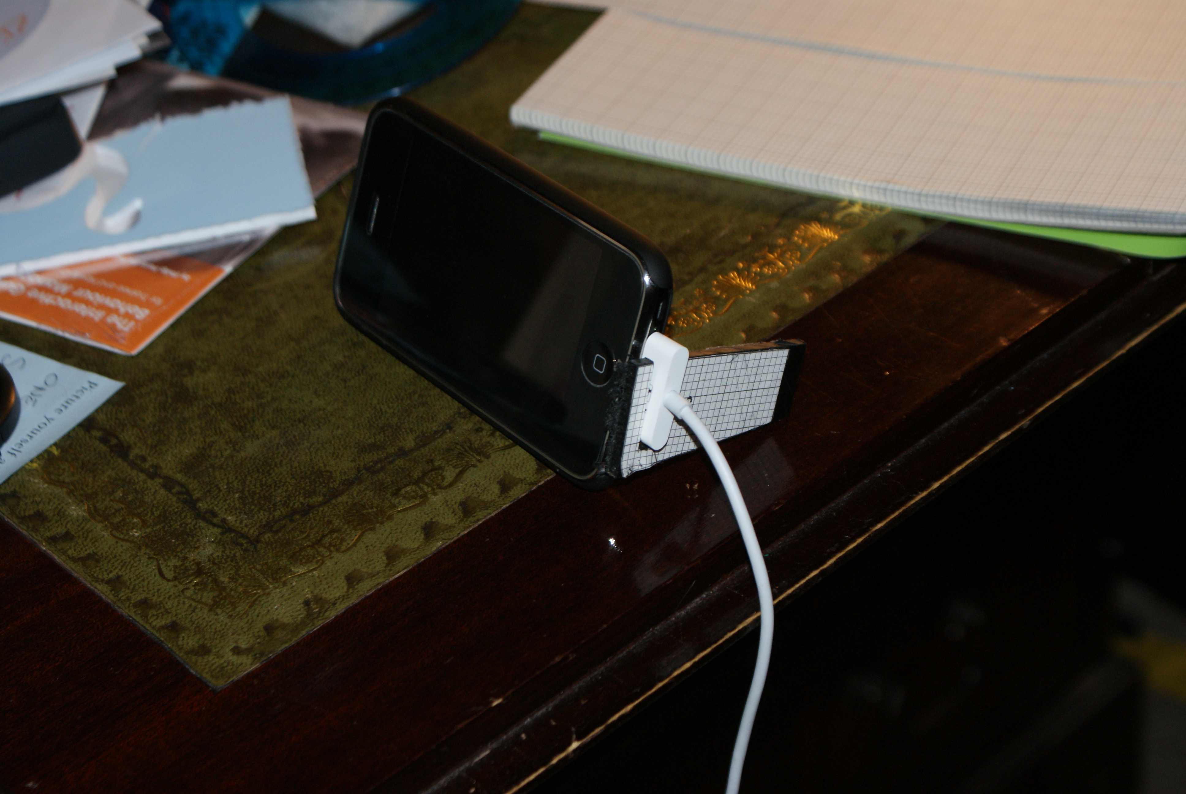 How to Make an Easy Iphone Alarm Clock Stand 5 Steps (with Pictures