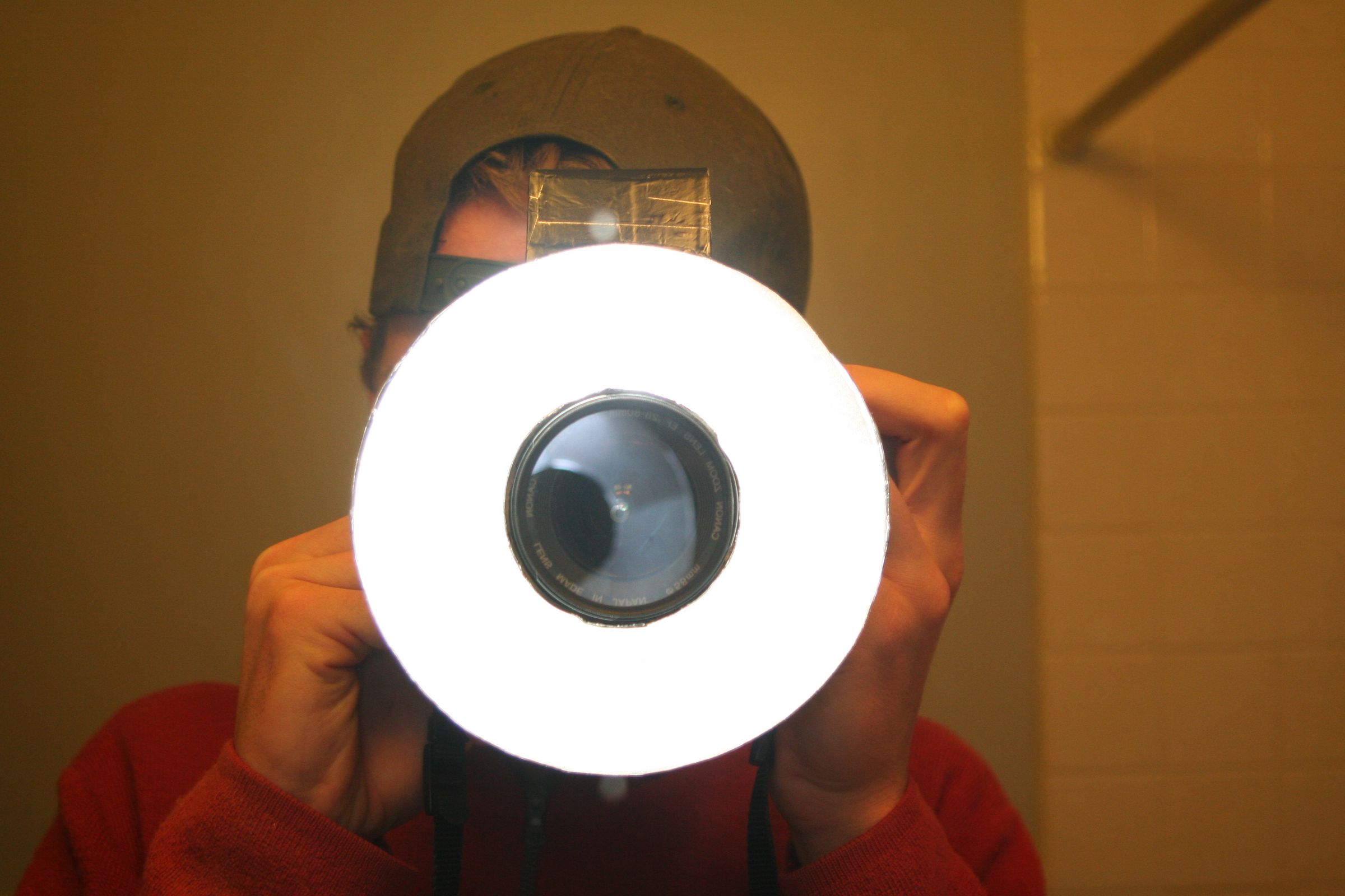 DIY BuiltInFlash Ring Flash Adapter 9 Steps Instructables