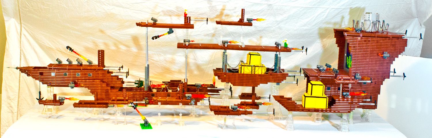 "the fireflower" -- mighty super mario 3 airship!!! DIY Project DIY Project Image