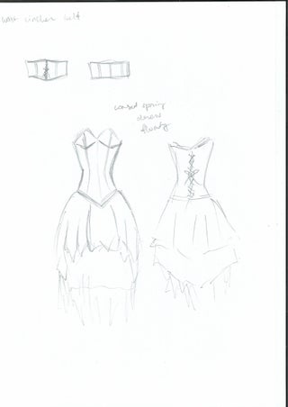 Corset Dress Design Instructables Corset Dress Design Instructables