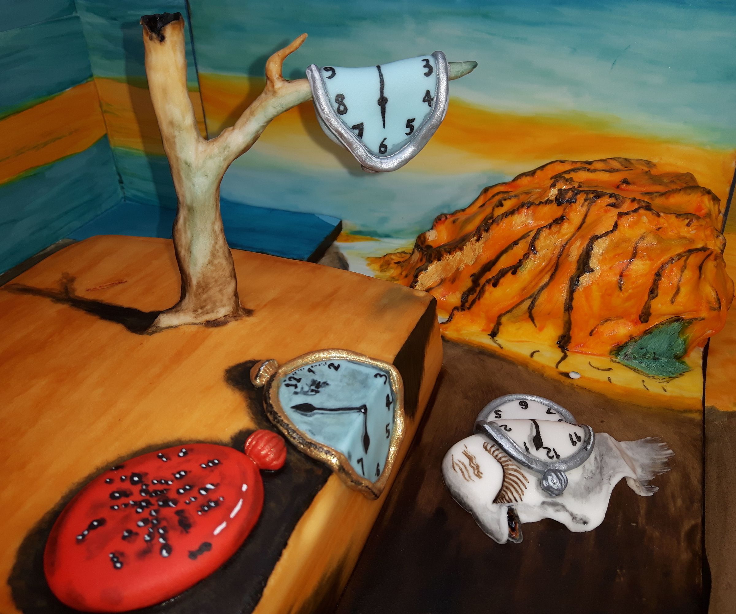 The Persistence of Memory Cake