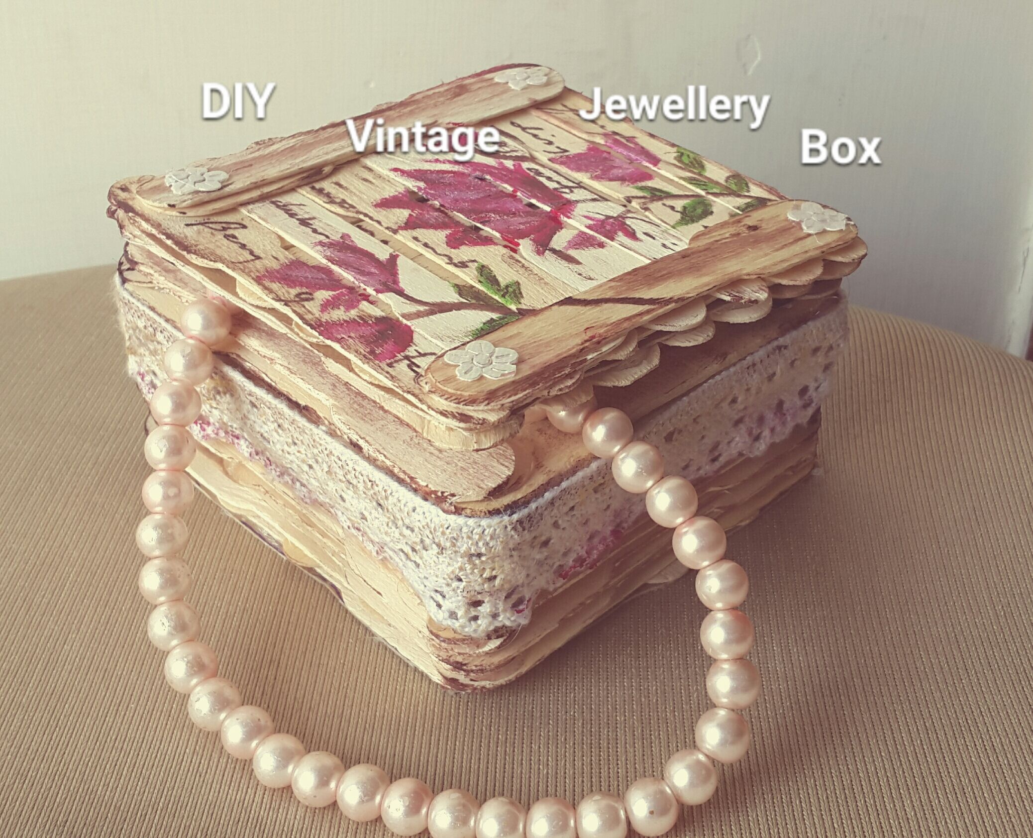 DIY Vintage Jewellery Box 9 Steps (with Pictures) Instructables